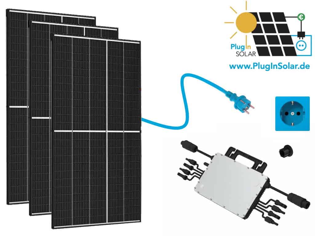 Kategorie Balkonkraftwerke 3 Module PlugInSolar