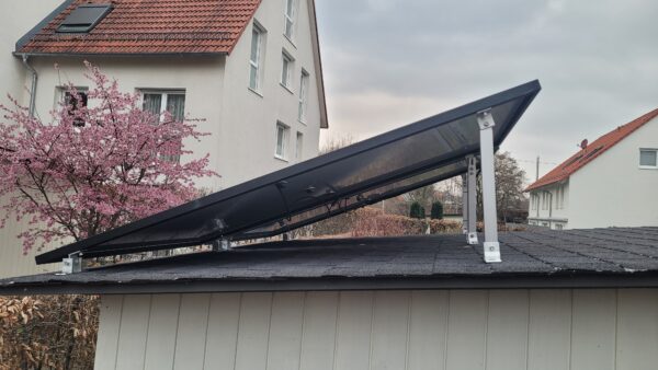 Solarmodulträger Flachdach und Fassade 10-60° – Bild 6