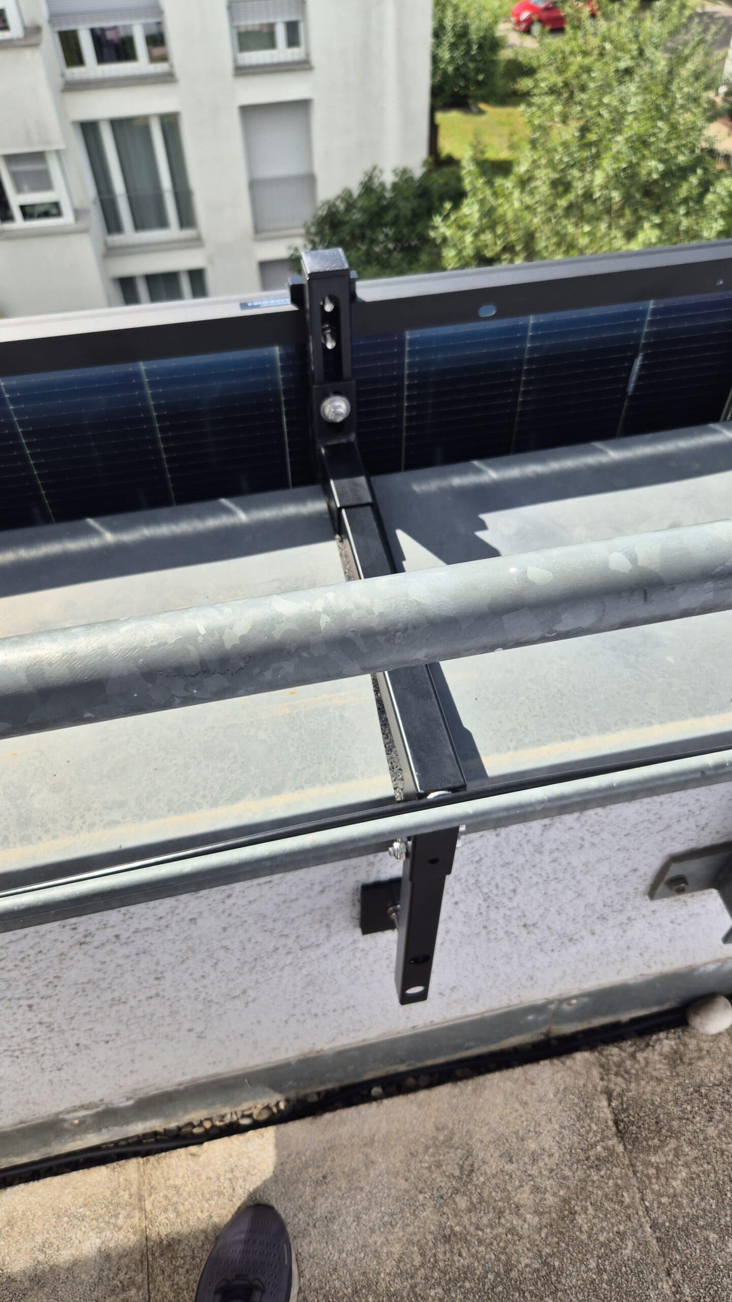 Mauerscheibenbalkon Typ 2A 180-280mm Überstand oben – Bild 2
